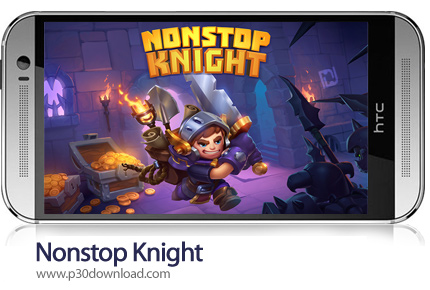 دانلود Nonstop Knight v2.18.3 + Mod - بازی موبایل شوالیه توقف ناپذیر