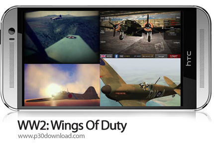 دانلود WW2: Wings Of Duty v4.4.1 + Mod - بازی موبایل جنگ جهانی 2