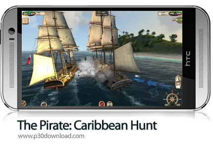 دانلود The Pirate: Caribbean Hunt v9.6 + Mod - بازی موبایل دزدان دریای کارائیب