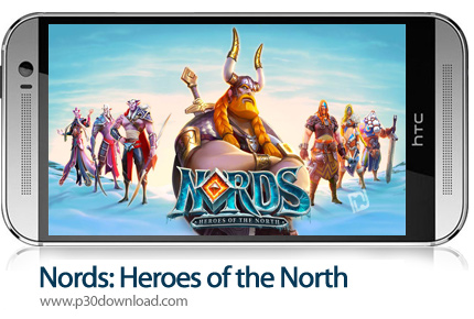 دانلود Nords: Heroes of the North - بازی موبایل قهرمانان شمال