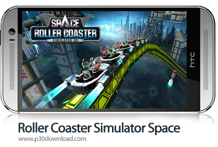 دانلود Roller Coaster Simulator Space - بازی موبایل ترن هوایی