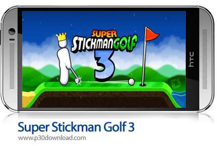 دانلود Super Stickman Golf 3 v1.7.20 + Mod - بازی موبایل گلف باز قهار 3