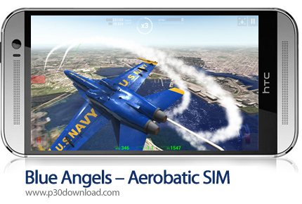 دانلود Blue Angels - Aerobatic SIM - بازی موبایل شبیه ساز هوایی
