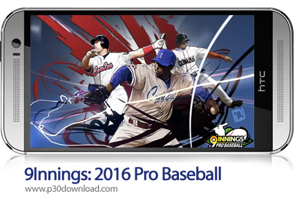 دانلود 9Innings: 2016 Pro Baseball - بازی موبایل بیسبال جهانی