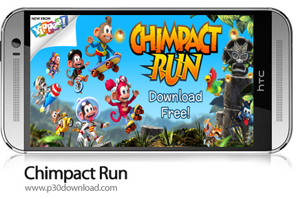دانلود Chimpact Run Full - بازی موبایل دوی میمون