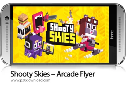 دانلود Shooty Skies - Arcade Flye v3.430.3 + Mod - بازی موبایل خلبان کوچک