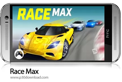 دانلود Race Max v2.55 + Mod - بازی موبایل نهایت مسابقه