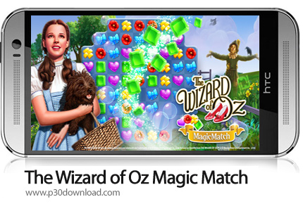 دانلود The Wizard of Oz Magic Match v1.0.4990 + Mod - بازی موبایل جادوگر شهر آز: بازی جادویی