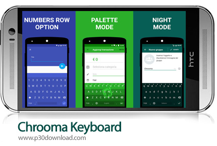 دانلود Chrooma Keyboard v7.3.4 - برنامه موبایل صفحه کلید کروما