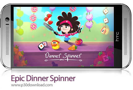 دانلود Epic Dinner Spinner - بازی موبایل شام حماسی