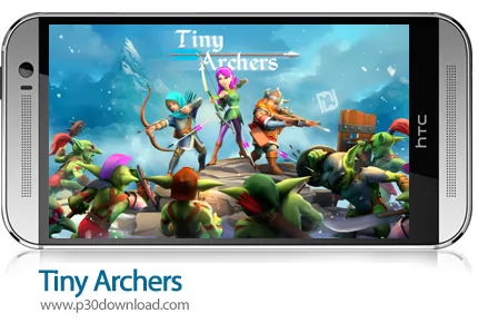 دانلود Tiny Archers v1.32.05.0 + Mod - بازی موبایل کمانداران کوچک