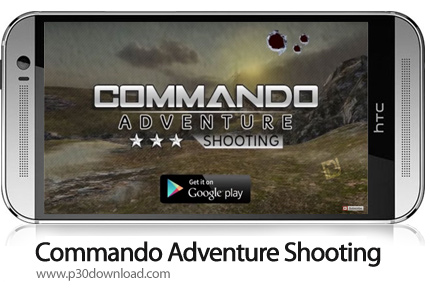 Commando adventure shooting game