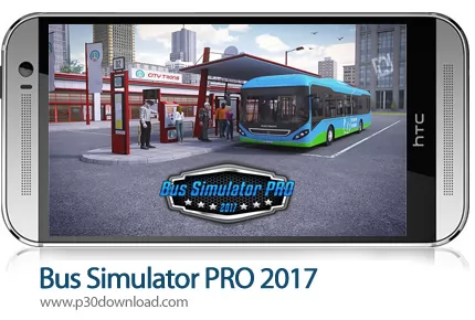 دانلود Bus Simulator PRO 2017 - بازی موبایل شبیه سازی اتوبوس 2017