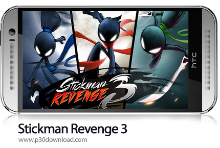 دانلود Stickman Hook v7.1.0 + Mod - بازی موبایل قلاب استیکمن