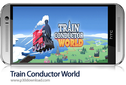 دانلود Train Conductor World v19.1 + Mod - بازی موبایل کنترل قطار
