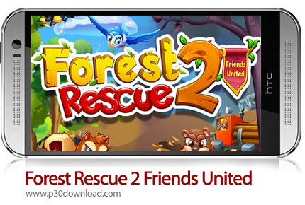 دانلود Forest Rescue 2 Friends United v2.81.0 + Mod - بازی موبایل نجات حیوانات جنگل