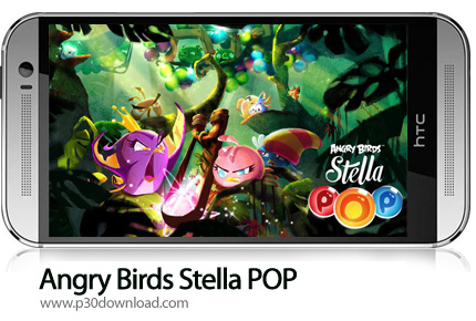 دانلود Angry Birds Stella POP v3.87.0 + Mod - بازی موبایل پرندگان خشمگین