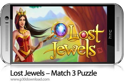 دانلود Lost Jewels - Match 3 Puzzle - بازی موبایل جواهرات گم شده