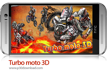دانلود Turbo moto 3D - بازی موبایل توربو موتو