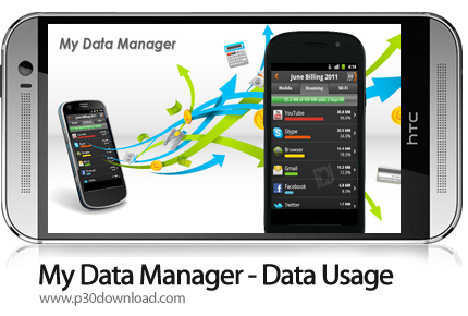 دانلود My Data Manager - Data Usage - برنامه موبایل مدیریت مصرف اینترنت