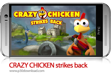 دانلود CRAZY CHICKEN strikes back - بازی موبایل مرغ دیوانه