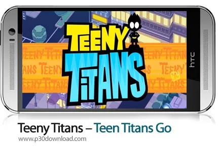 دانلود Teeny Titans - Teen Titans Go v1.2.1 + Mod - بازی موبایل تایتان های کوچک