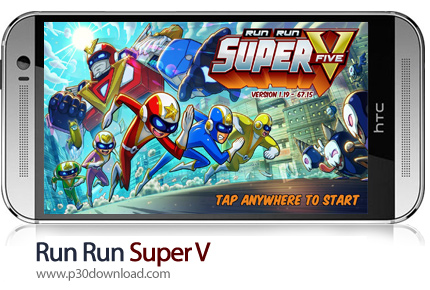 دانلود Run Run Super V - بازی موبایل دوی 5 قهرمان