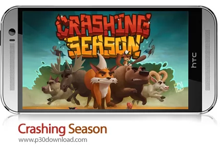 دانلود Crashing Season v0.3.2.7 + Mod - بازی موبایل دفاع از حیوانات