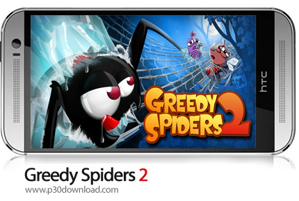 دانلود Greedy Spiders 2 - بازی موبایل عنکبوت های حریص 2