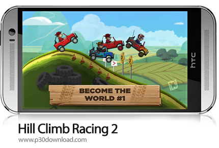دانلود Hill Climb Racing 2 v1.44.0 + Mod - بازی موبایل صعود تپه