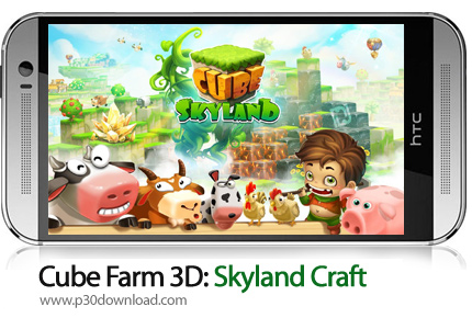 دانلود Cube Farm: Skyland Craft - بازی موبایل مزرعه مکعبی