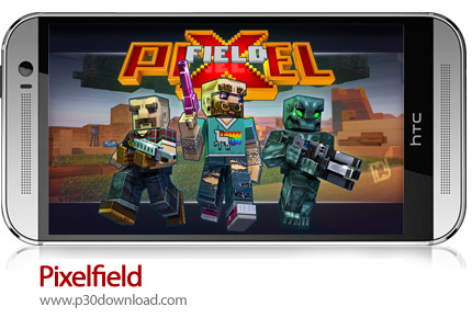 دانلود Pixelfield v1.2.10 + Mod - بازی موبایل دنیای پیکسلی