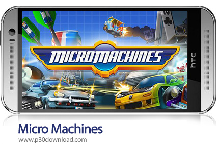 دانلود Micro Machines - بازی موبایل ماشین های اسباب بازی