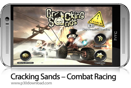 دانلود Cracking Sands - Combat Racing - بازی موبایل کراش