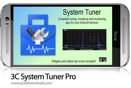 دانلود 3C System Tuner Pro v3.2.3 - برنامه موبایل مدیریت کلی دستگاه های اندرویدی