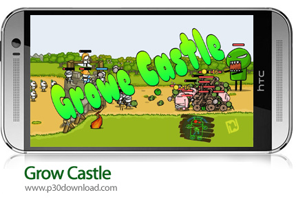 دانلود Grow Castle v1.32.6 + Mod - بازی موبایل دفاع از قلعه