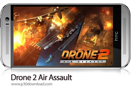 دانلود Drone 2 Air Assault v2.2.142 - بازی موبایل پهپاد 2 حمله هوایی