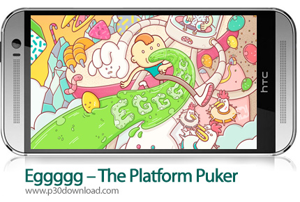 دانلود Eggggg - The Platform Puker - بازی موبایل تخم مرغ