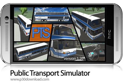 دانلود Public Transport Simulator v1.35.2 + Mod - بازی موبایل شبیه ساز وسایل نقلیه عمومی