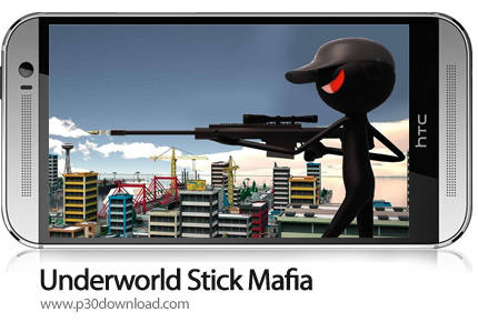 دانلود Underworld Stick Mafia v2.8 + Mod - بازی موبایل استیکمن مافیایی