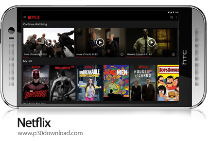 دانلود Netflix v7.68.1 - برنامه موبایل سرویس نت فلیکس