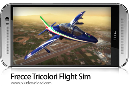 دانلود Frecce Tricolori Flight Sim - بازی موبایل شبیه ساز پرواز