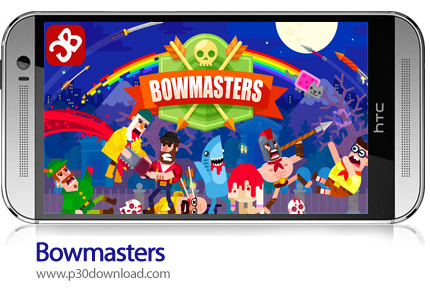 دانلود Bowmasters v2.14.8 + Mod - بازی موبایل کمانداران
