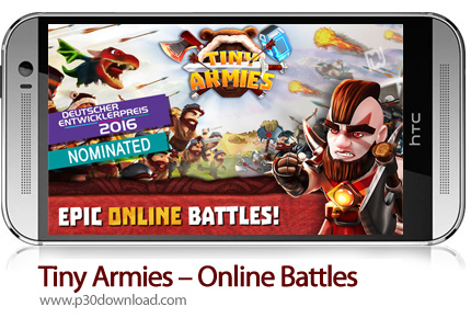 دانلود Tiny Armies - Online Battles v3.7.3 + mod - بازی موبایل ارتش کوچک