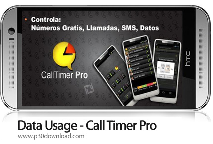 دانلود Data Usage - Call Timer Pro - برنامه موبایل کنترل مصرف داده