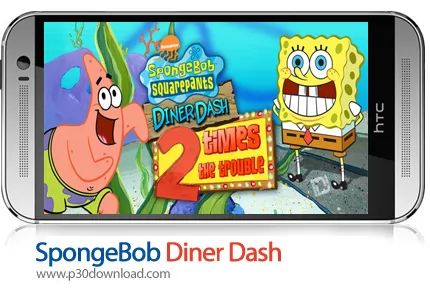 دانلود SpongeBob Diner Dash - بازی موبایل باب اسفنجی و آشپزی