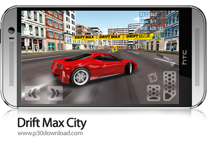 دانلود Drift Max City v2.83 + Mod - بازی موبایل ماشین سواری و دریفت