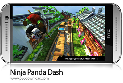 دانلود Ninja Panda Dash - بازی موبایل پاندای دونده