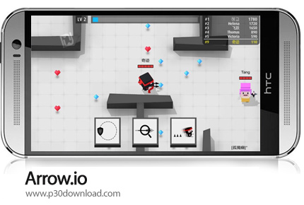 دانلود Arrow.io v1.9.2 + Mod - بازی موبایل تیرکمان