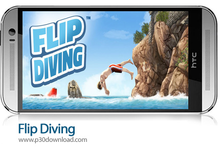دانلود Flip Diving v3.3.6 + Mod - بازی موبایل شیرجه جسورانه